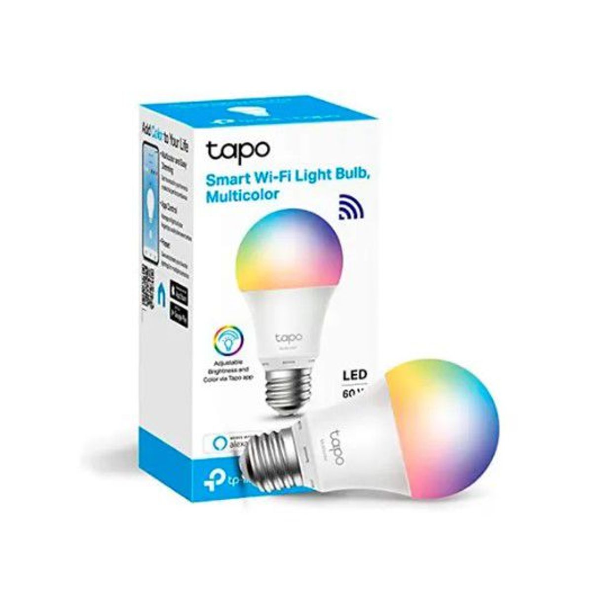 TP LINK - Foco TP-Link Tapo L530E Smart Wi-Fi Light Bulb Multicolor