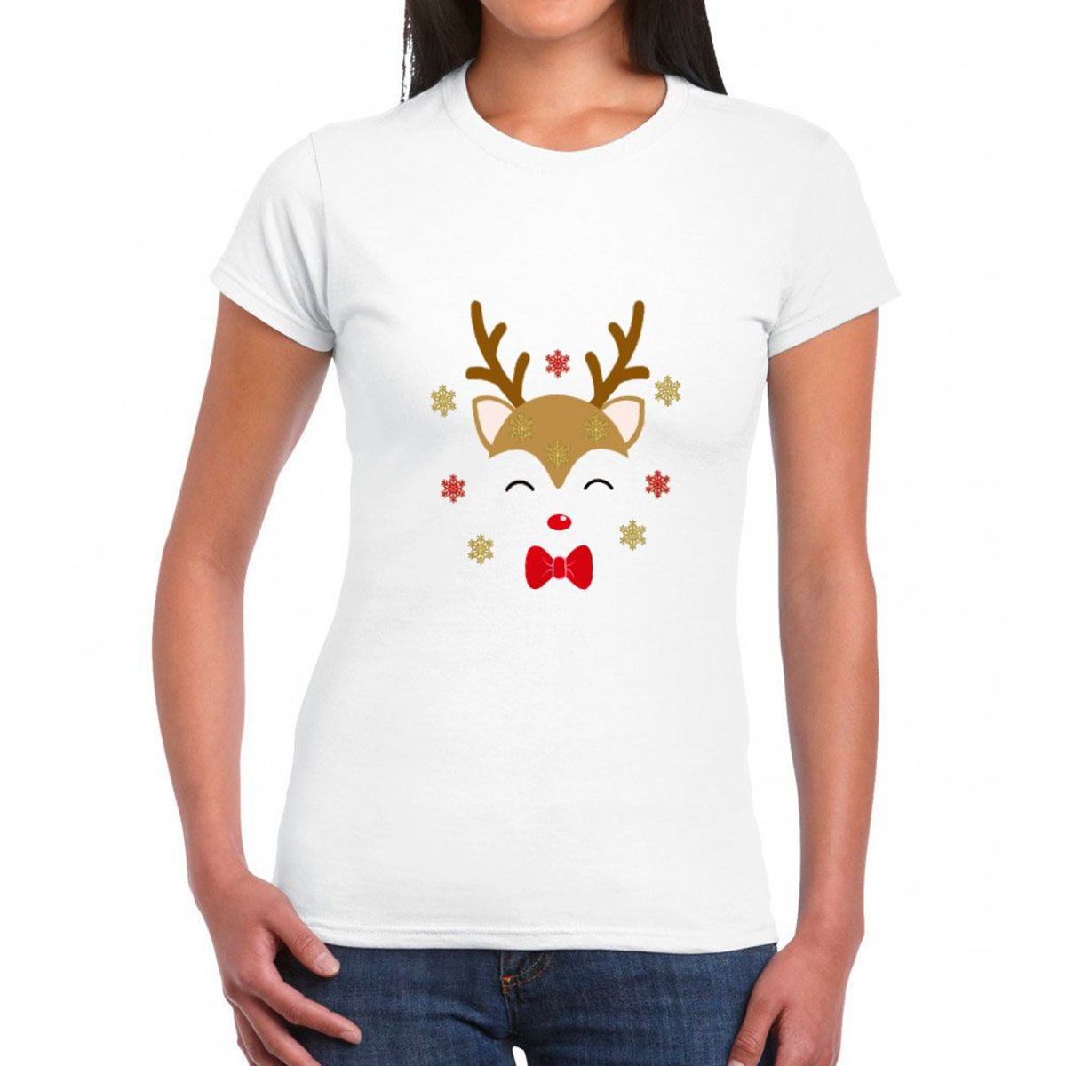 GENERICO - Polo Mujer Reno Luz- Nathalie Love It - Blanco