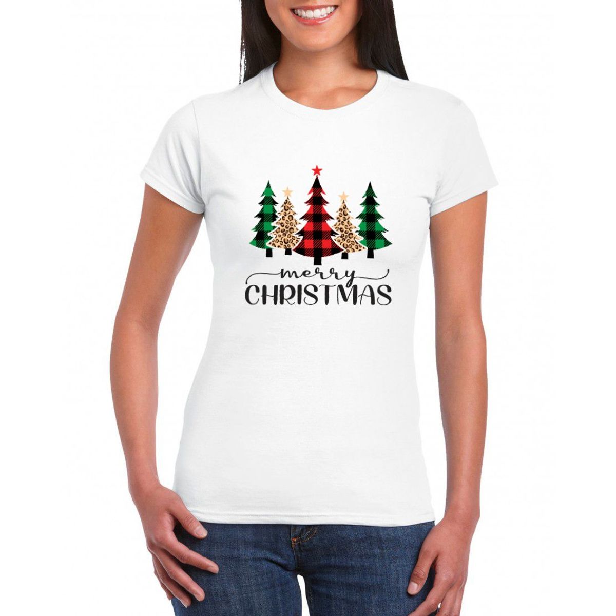 GENERICO - Polo Mujer Pinos - Nathalie Love It - Blanco