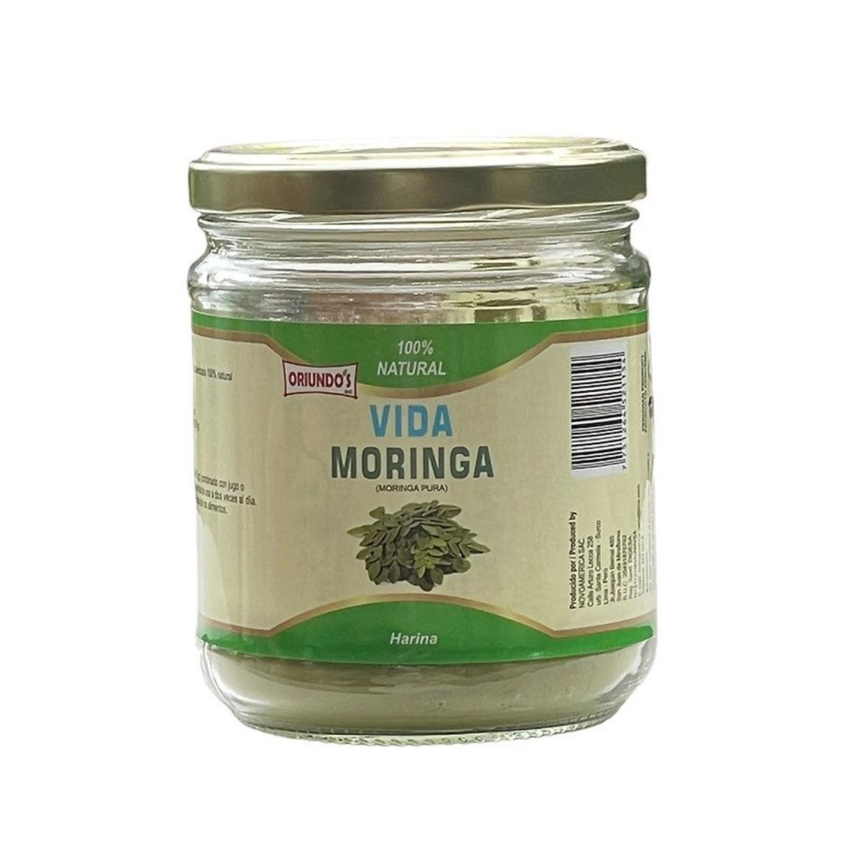 ECO ORIGEN - Moringa en Polvo x 200 g - Oriundo's