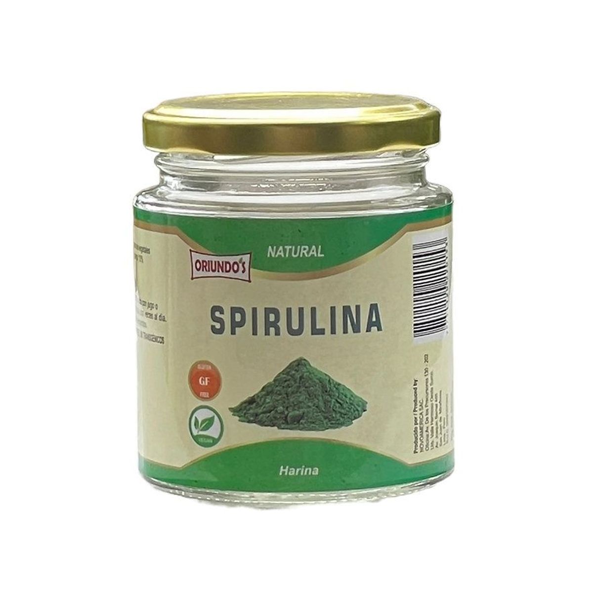 GENERICO - Spirulina en Polvo x 80 g - Oriundo's