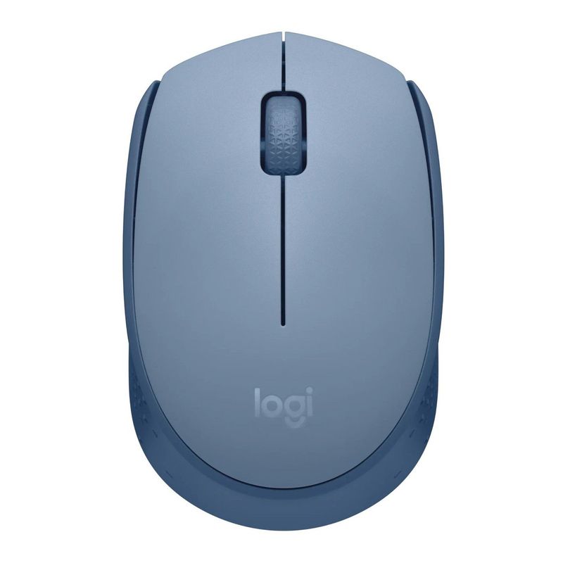 LOGITECH - Mouse Logitech M170 Wireless Compacto Celeste - 910-006863
