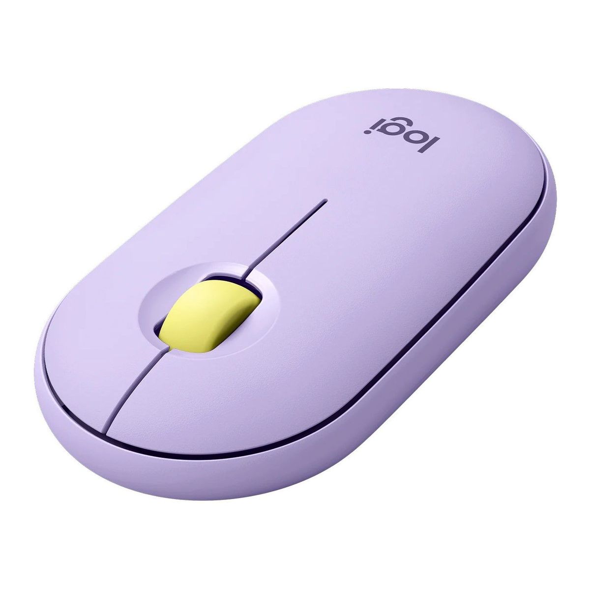 LOGITECH - Mouse Logitech Pebble M350 Silent Wireless Bluetooth Morado 910-006659