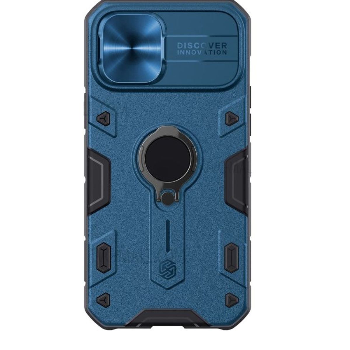 NILLKIN - Case o Funda Nillkin CamShield Armor para IPhone 12 - Azul