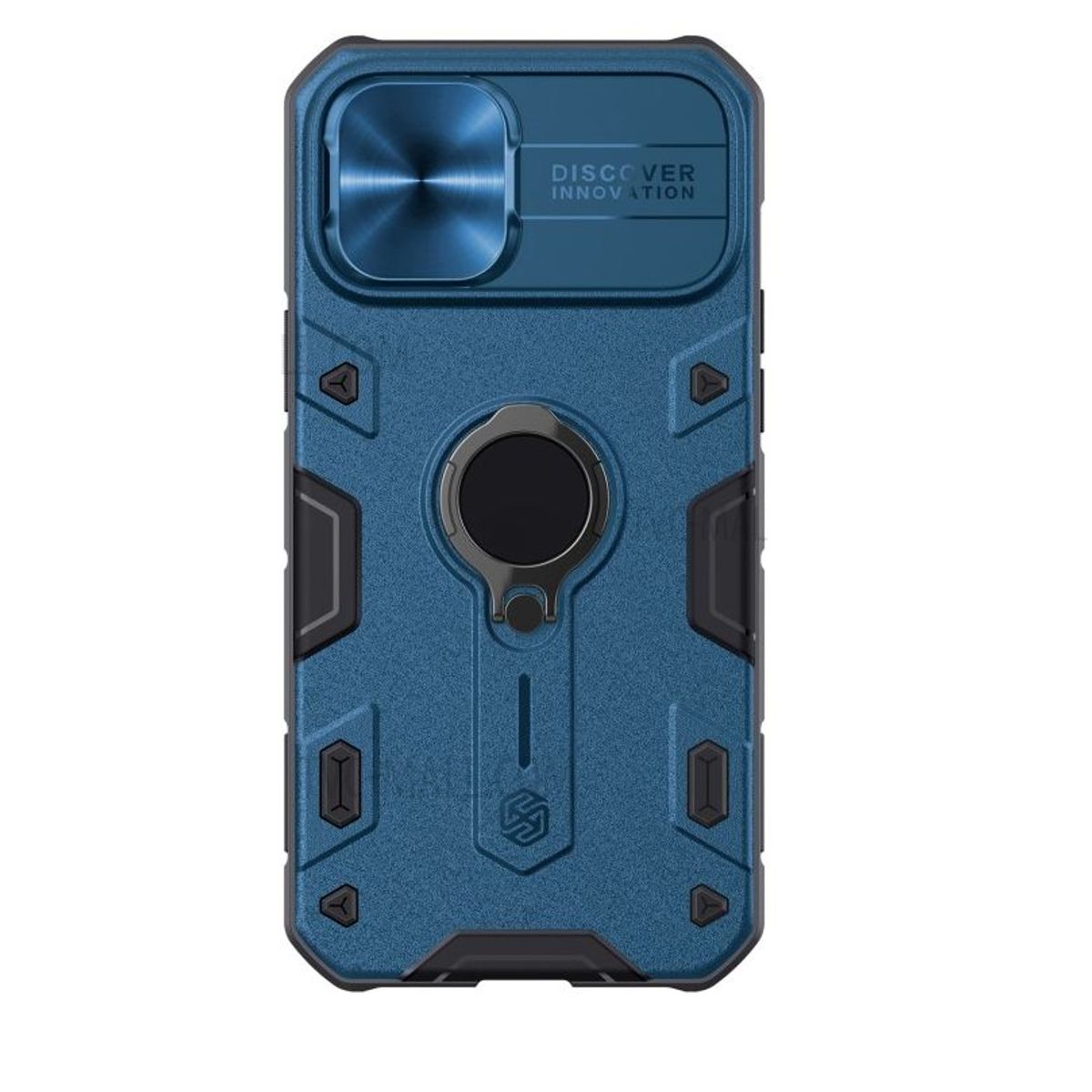 NILLKIN - Case o Funda Nillkin CamShield Armor para IPhone 12 - Azul