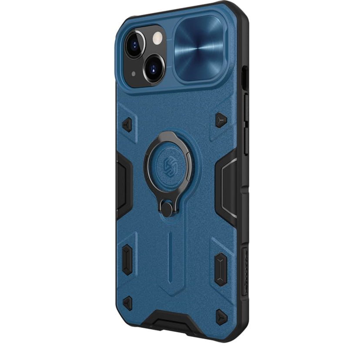 NILLKIN - Case o Funda Nillkin CamShield Armor para IPhone 14 - Azul