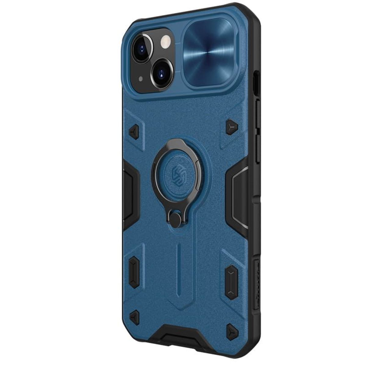NILLKIN - Case o Funda Nillkin CamShield Armor para IPhone 14 - Azul