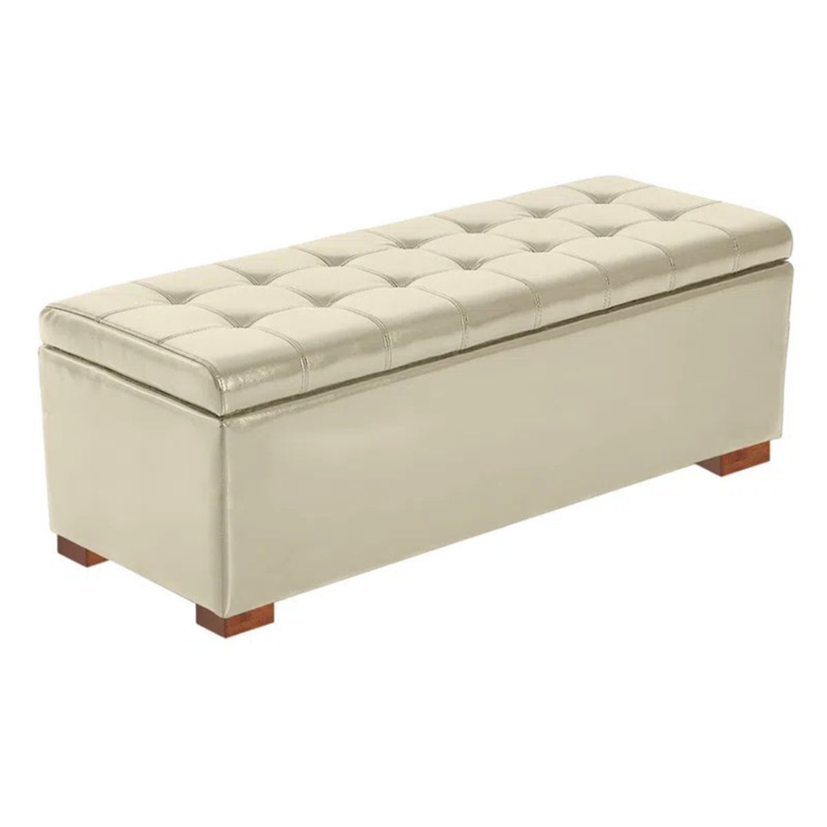 MAVISAC - Baul Couster Mavisac Plaza Queen Color Marfil - tela