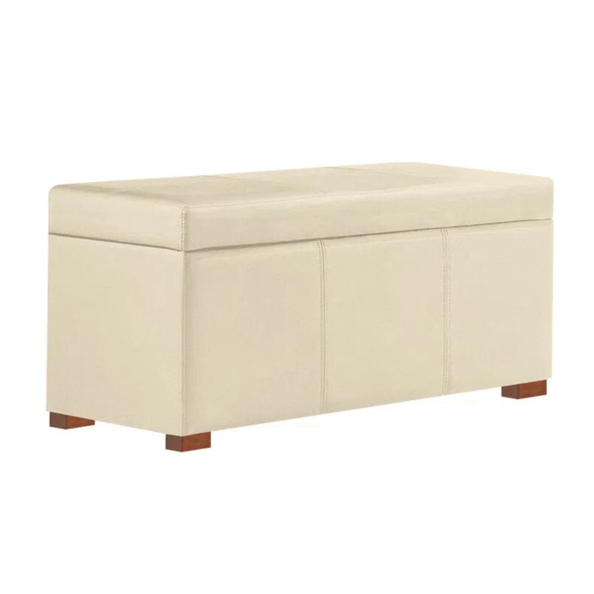 MAVISAC - Baul Baxton Mavisac Dos Plazas Color Marfil - Ultracuero