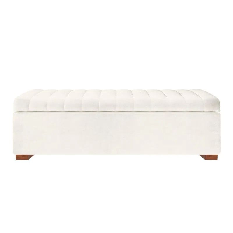 MAVISAC - Baul Lirio Mavisac Estandar Color Marfil - tela