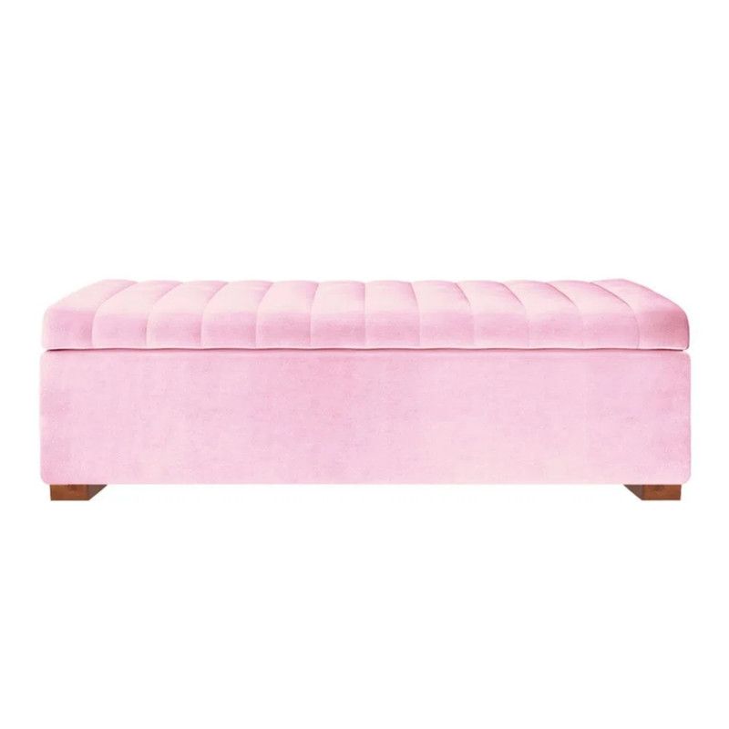 MAVISAC - Baul Lirio Mavisac Plaza y Media Color Rosado - tela