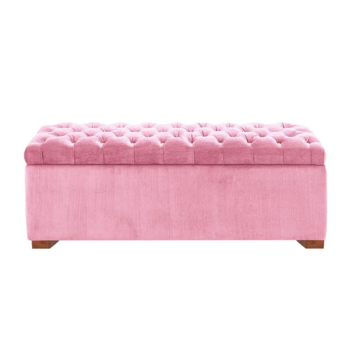MAVISAC - Baul Oliver Mavisac Plaza Queen Color Rosado - tela