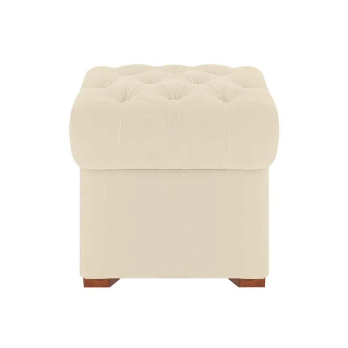 MAVISAC - Baul Eilyn Mavisac pequeño Color Marfil - tela