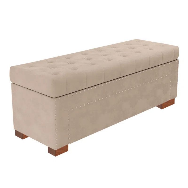 MAVISAC - Baul Rindo Mavisac Estandar Color Beige - tela