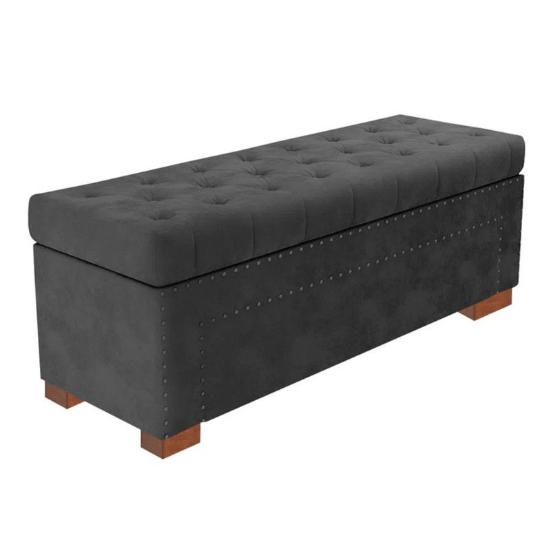 MAVISAC - Baul Rindo Mavisac Estandar Color Gris - Ultracuero