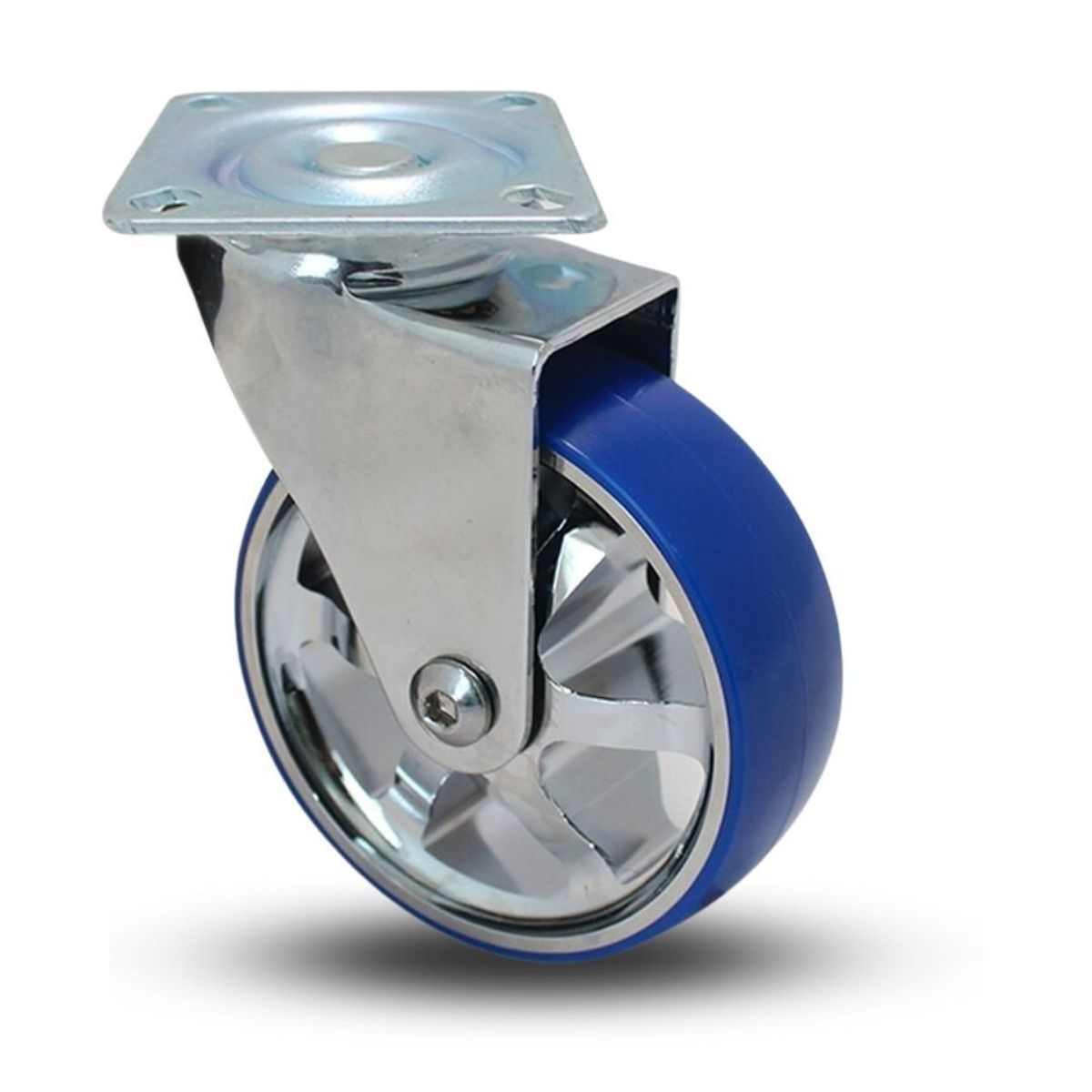 SERRATURE - GARRUCHA AZUL 75MM CARGA 45 KG