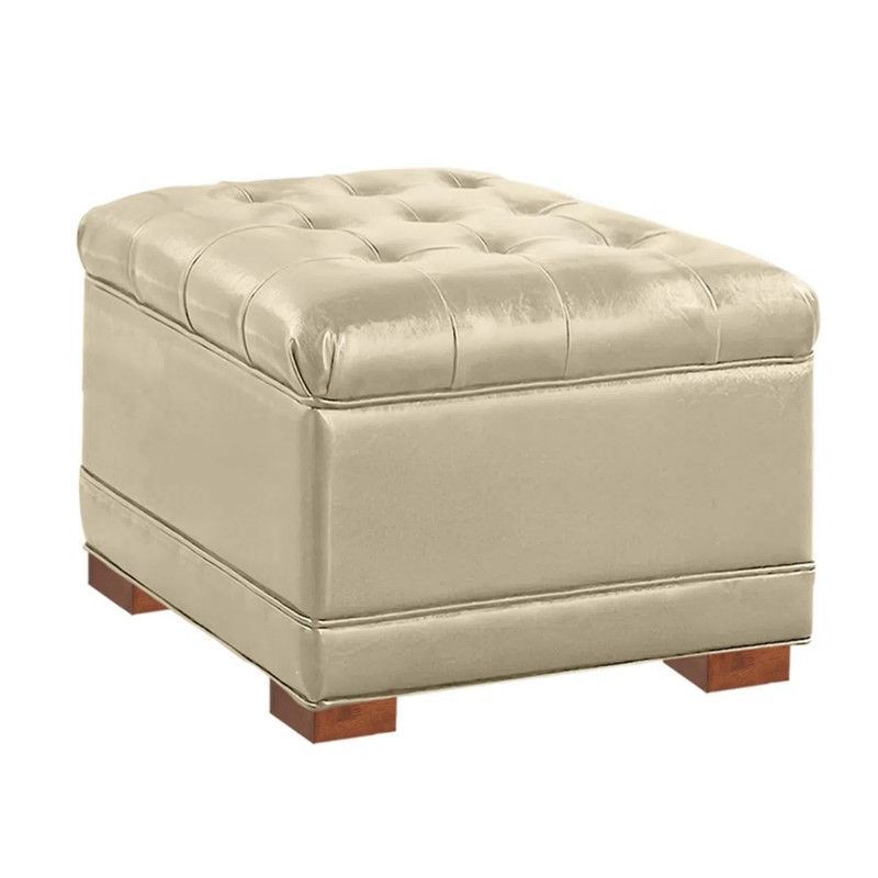MAVISAC - Baul Darcy Mavisac pequeño Color Marfil - tela