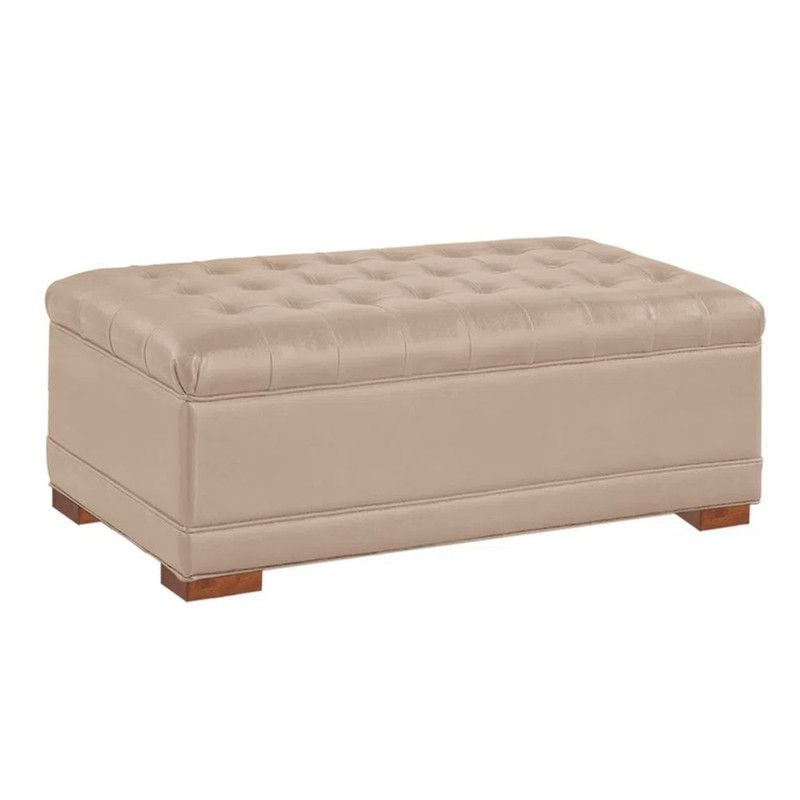 MAVISAC - Baul Darcy Mavisac Estandar Color Beige - Ultracuero