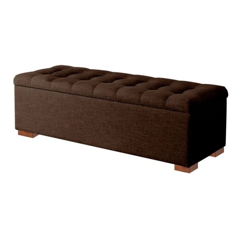 MAVISAC - Baul Evan Mavisac Estandar Color Chocolate - tela