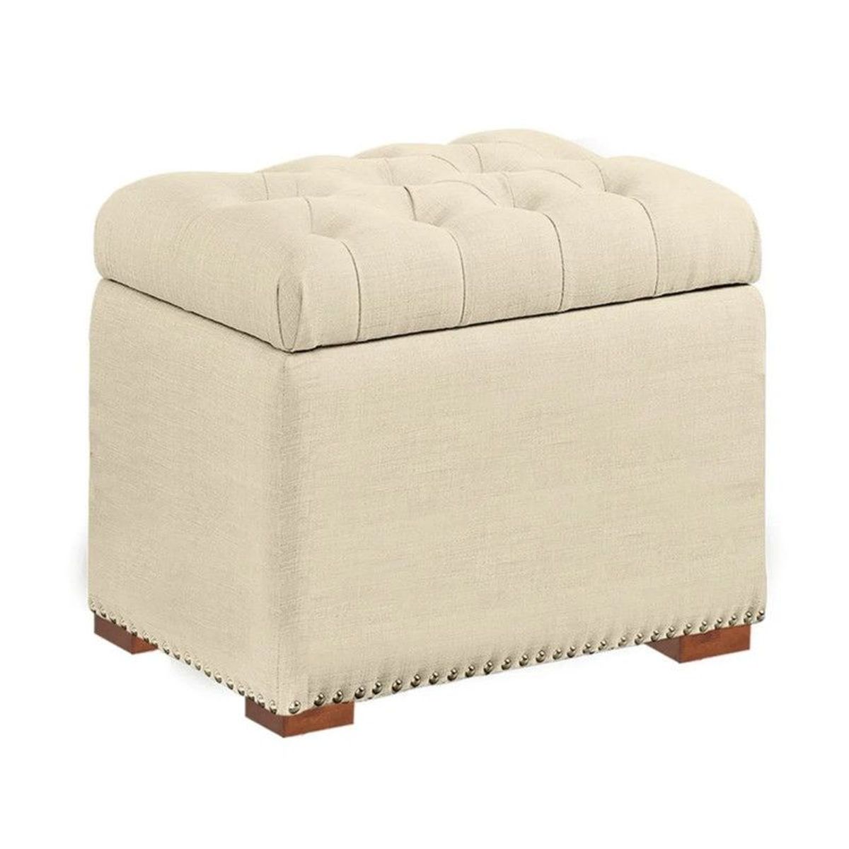 MAVISAC - Baul Diana Mavisac pequeño Color Marfil - Ultracuero