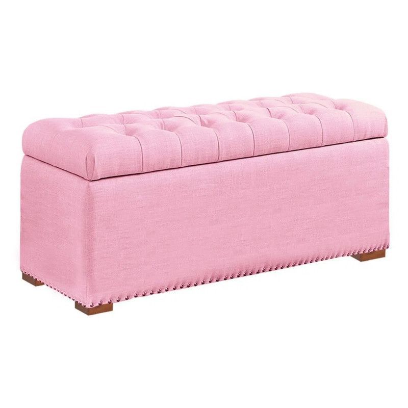 MAVISAC - Baul Diana Mavisac Plaza y Media Color Rosado - tela