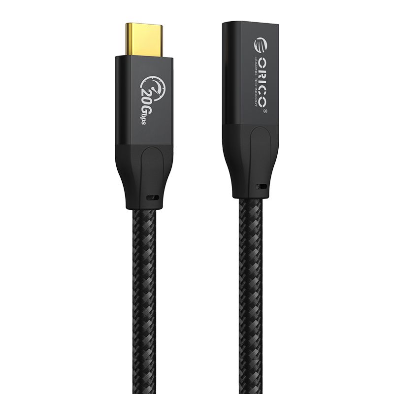ORICO - Extension Nylon Cable Trenzado Usb-C 3.2 - 20gbps 4k 100cm Premium