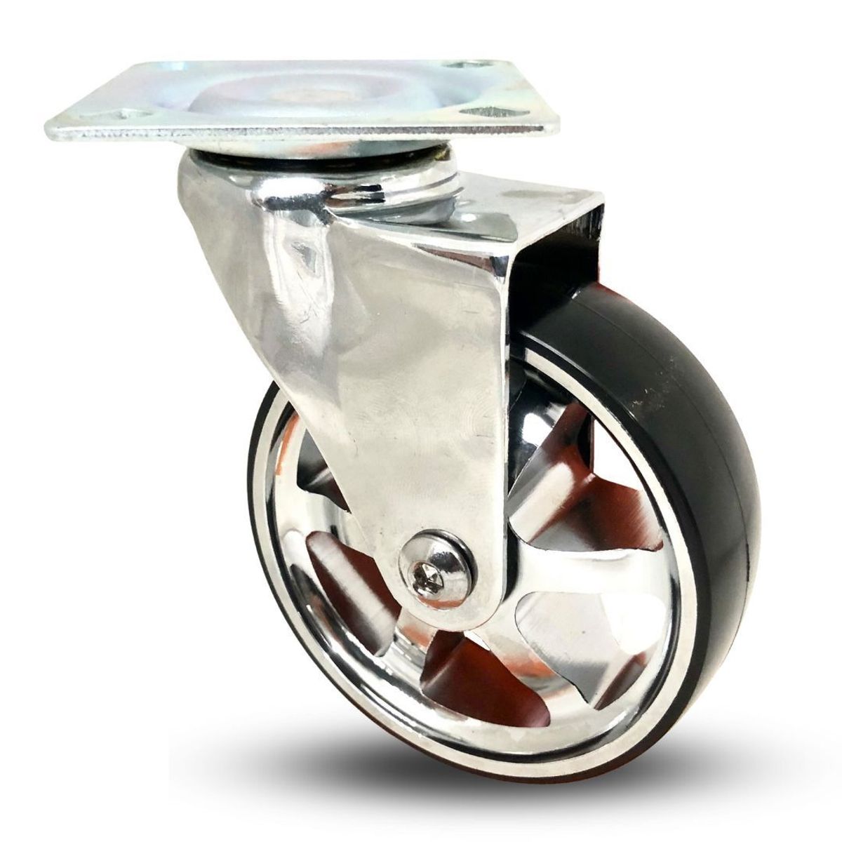 SERRATURE - GARRUCHA NEGRA 75MM CARGA 45 KG