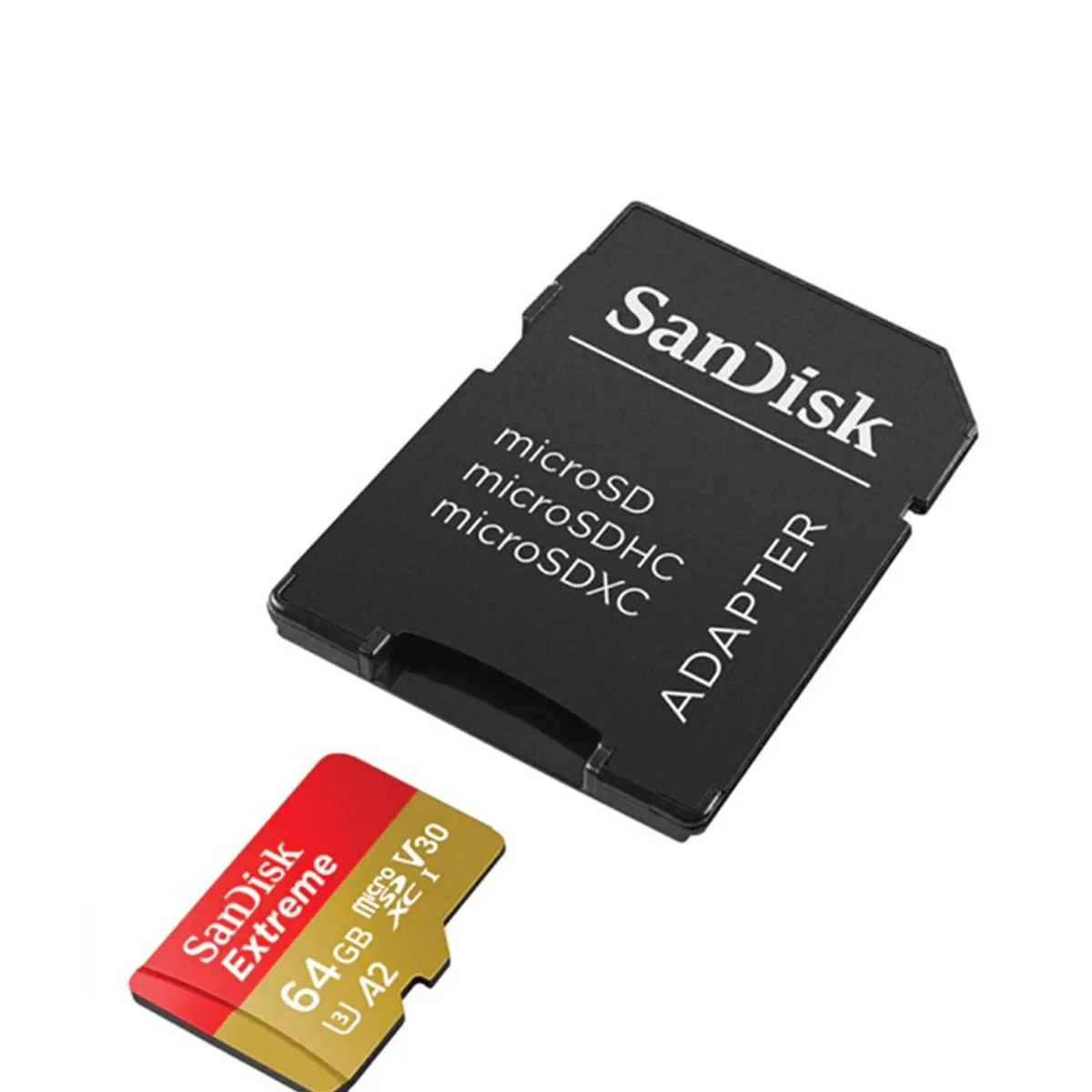 SANDISK - Memoria A2 64gb Micro Sdtf 4k V30 160mbs Extreme Pc Video