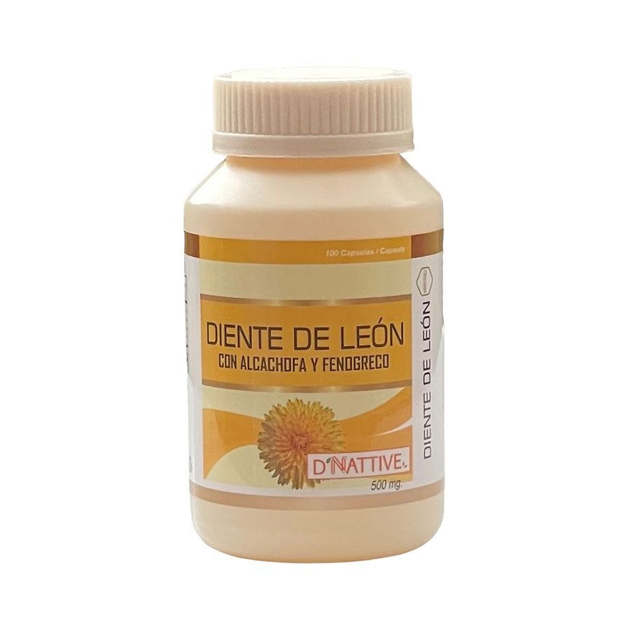 GENERICO - Diente de León en Cápsulas 400 Mg x 100 u - D'Nattive