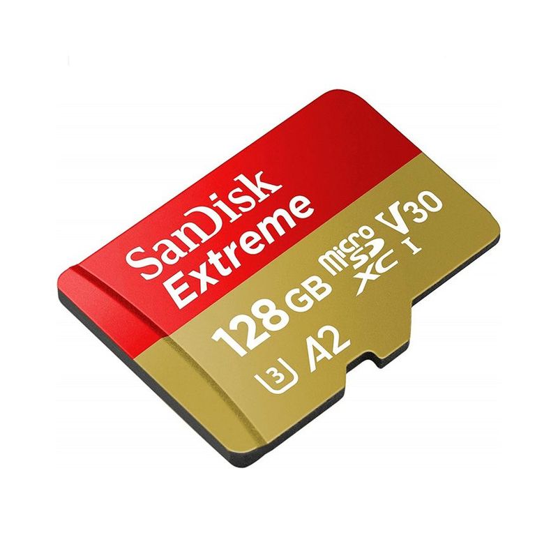 SANDISK - Memoria Micro-SD 128gb EXTREME 4K Original TF Android.