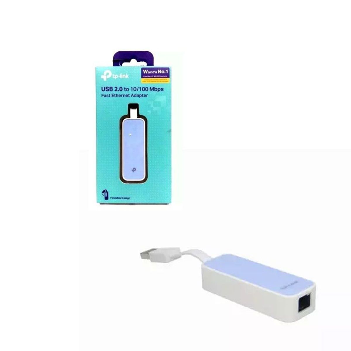 TP LINK - Adaptador Ethernet Ue200 Red Rj45 - Usb 2.0 MacBook PC