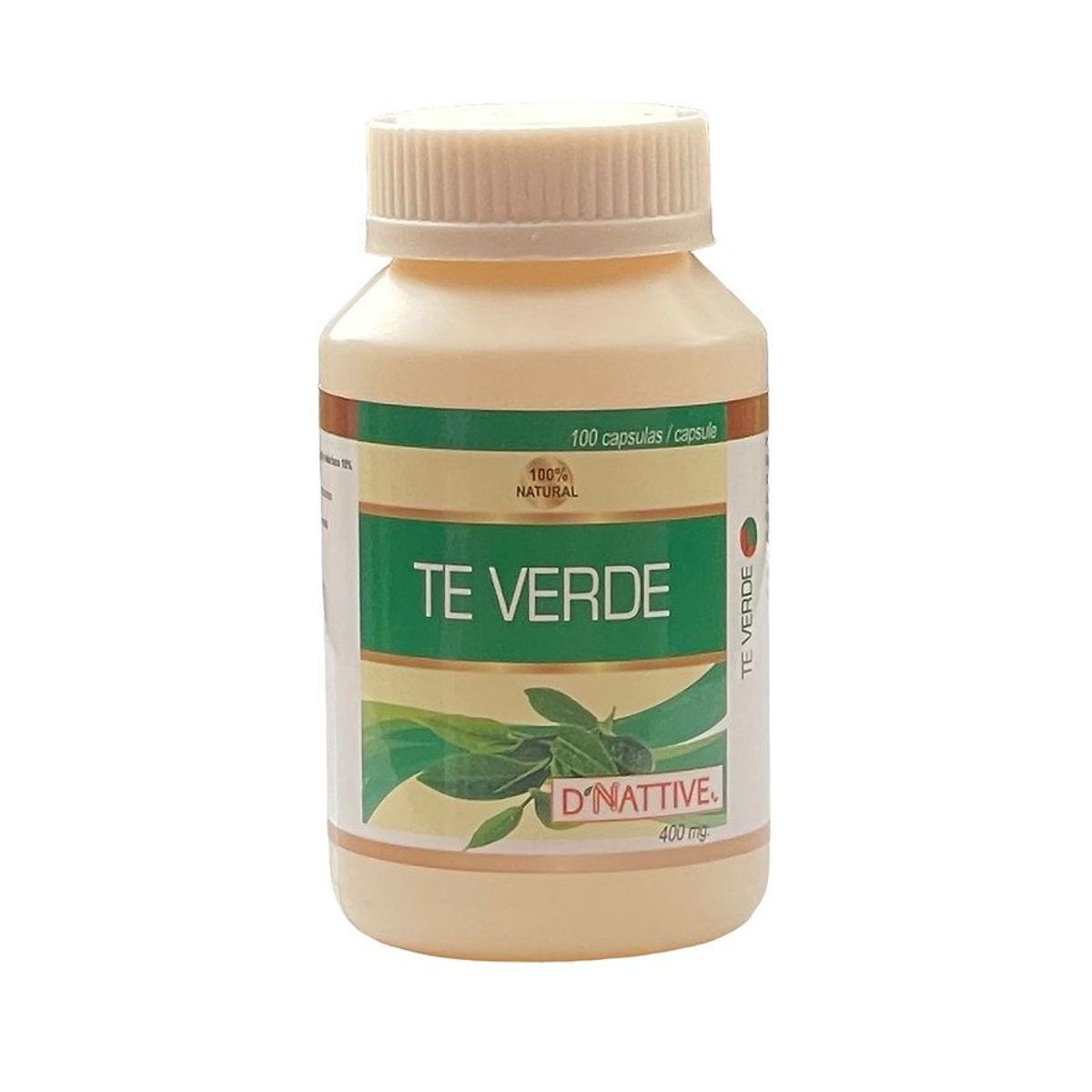 ECO ORIGEN - Té Verde en cápsulas 100u x 500mg - DNattive