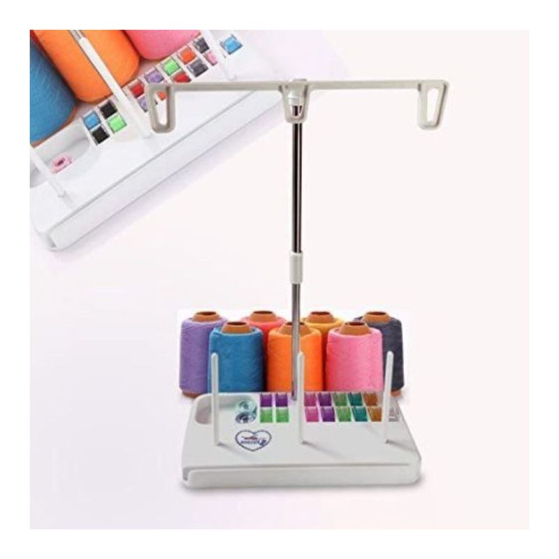GENERICO - Portacono Soporte Hilo Para Carrete De Hilo De Bordado
