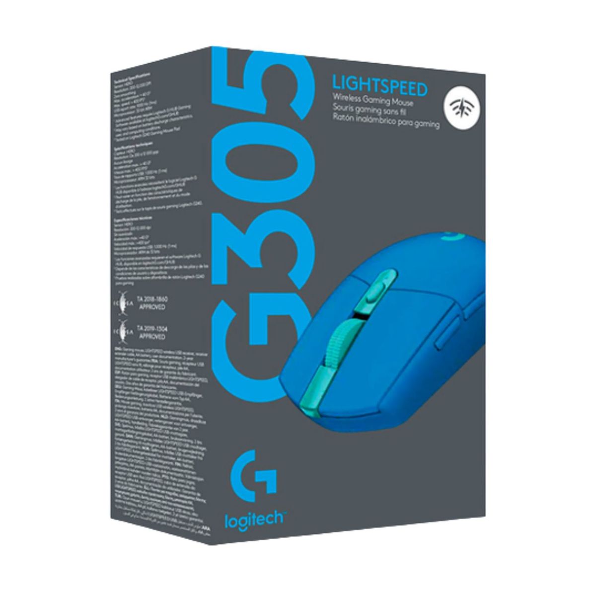 LOGITECH - Mouse Logitech G305 Inalambrico Color Azul