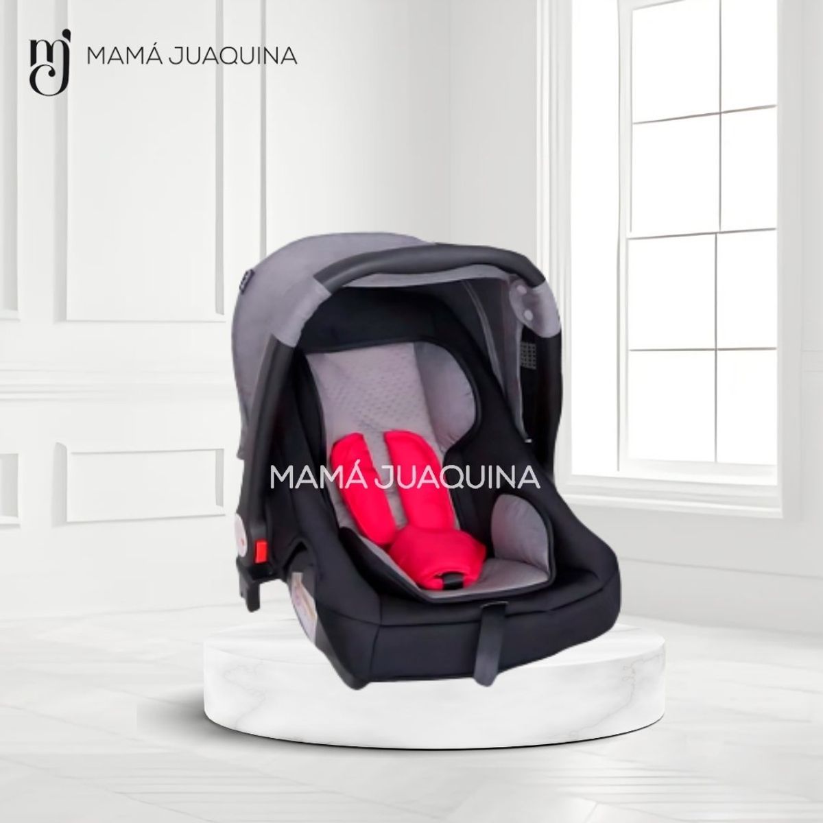 EBABY - Coche Cuna Travel System Ebaby «BRAVIAR NEW» Red