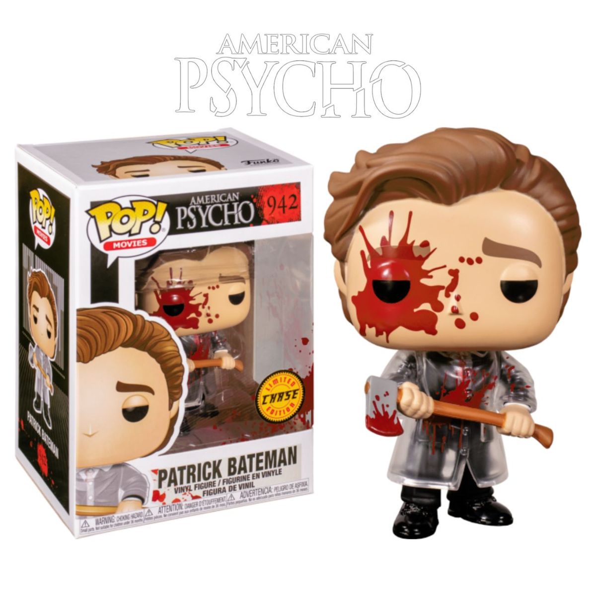 FUNKO - Funko Pop Patrick Bateman Chase - Terror American Psycho