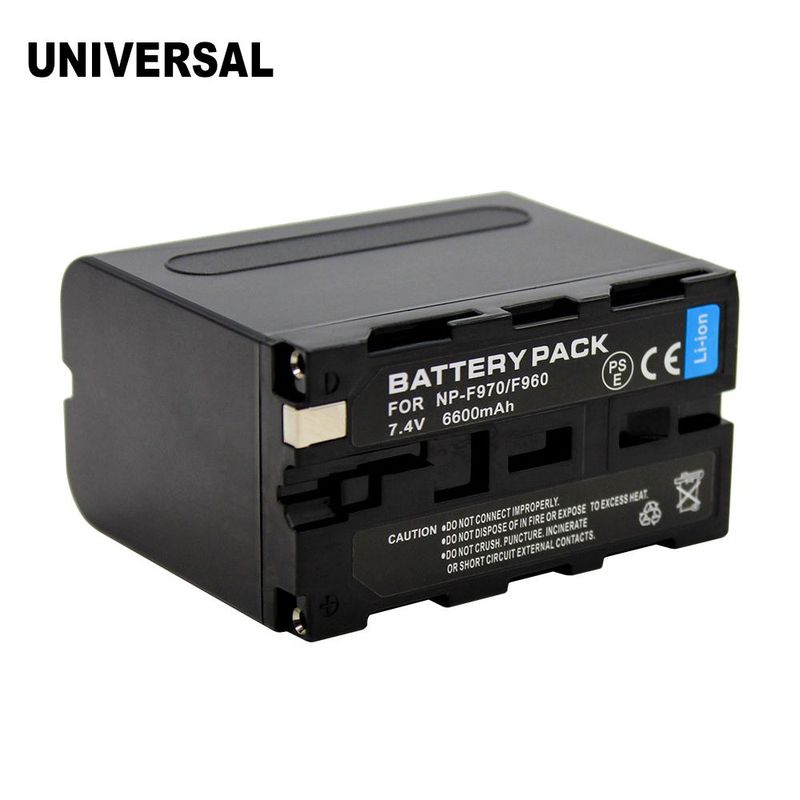 GENERICO - BATERIA NP970 6600MAH PARA LED