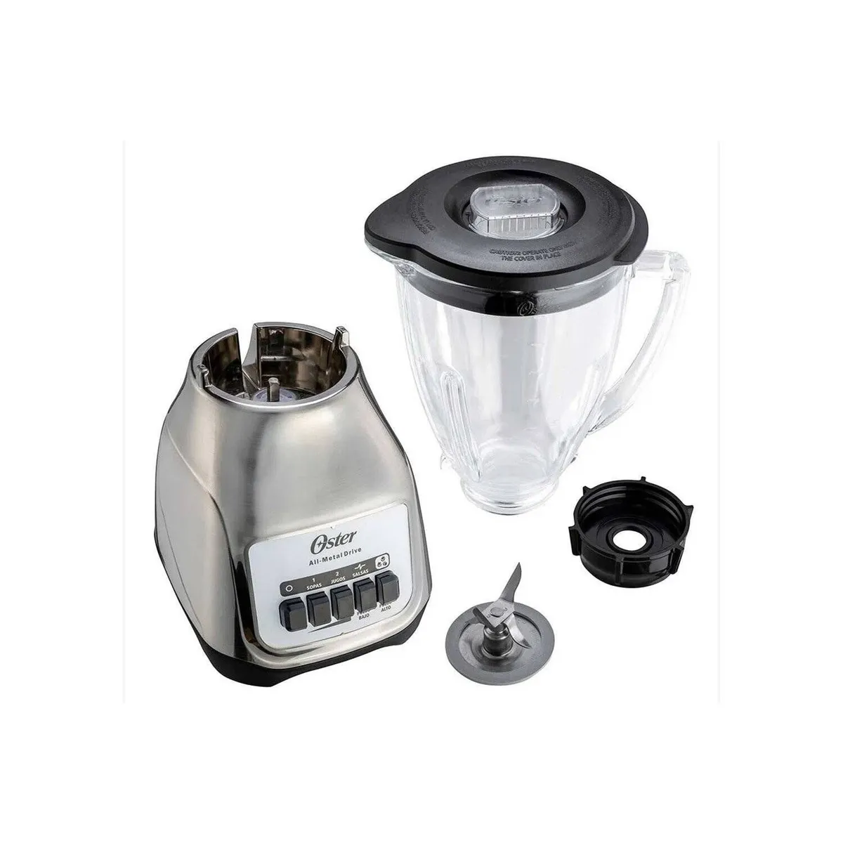 OSTER - Licuadora Oster 2 Velocidades BLSTKAG-NPB 1.25Lts