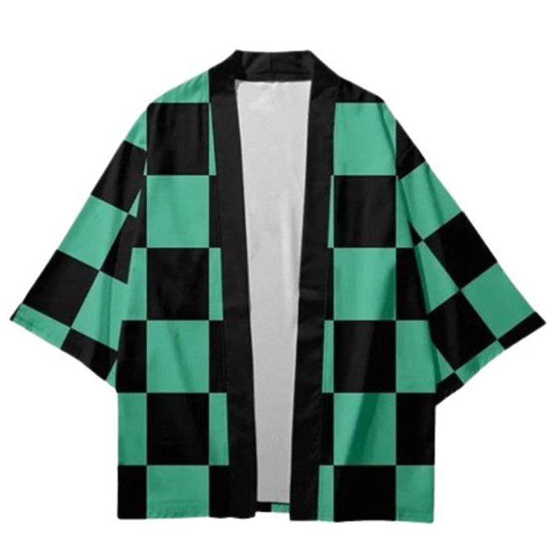 GENERICO - Kimono de Tanjiro Demon Slayer Anime - Dj Modas