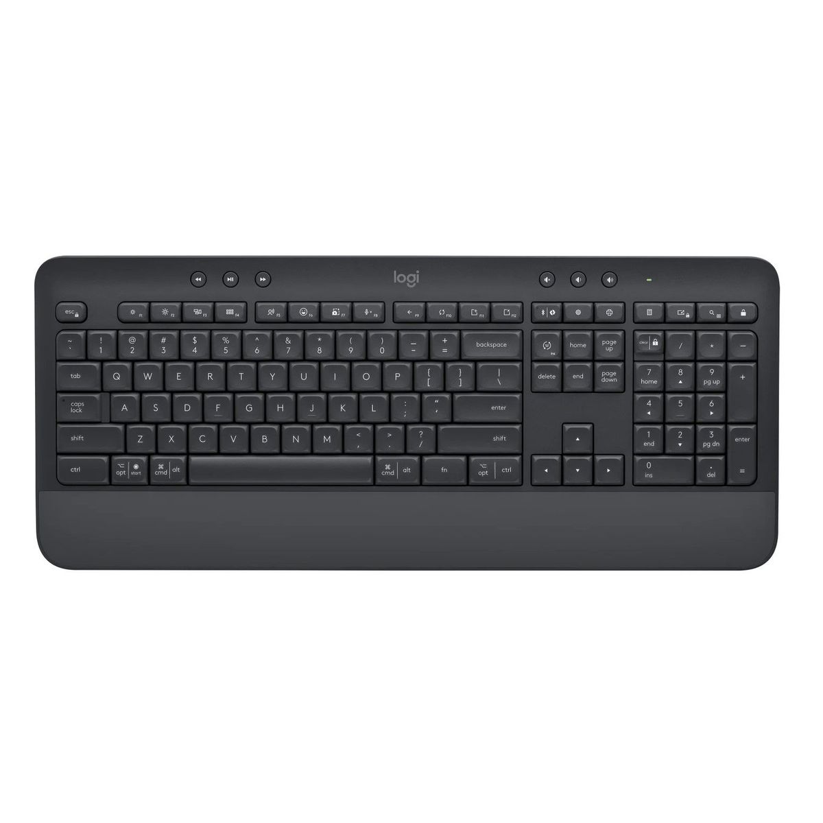 LOGITECH - Teclado Logitech Signature K650 Wireless Grafito - 920-010910