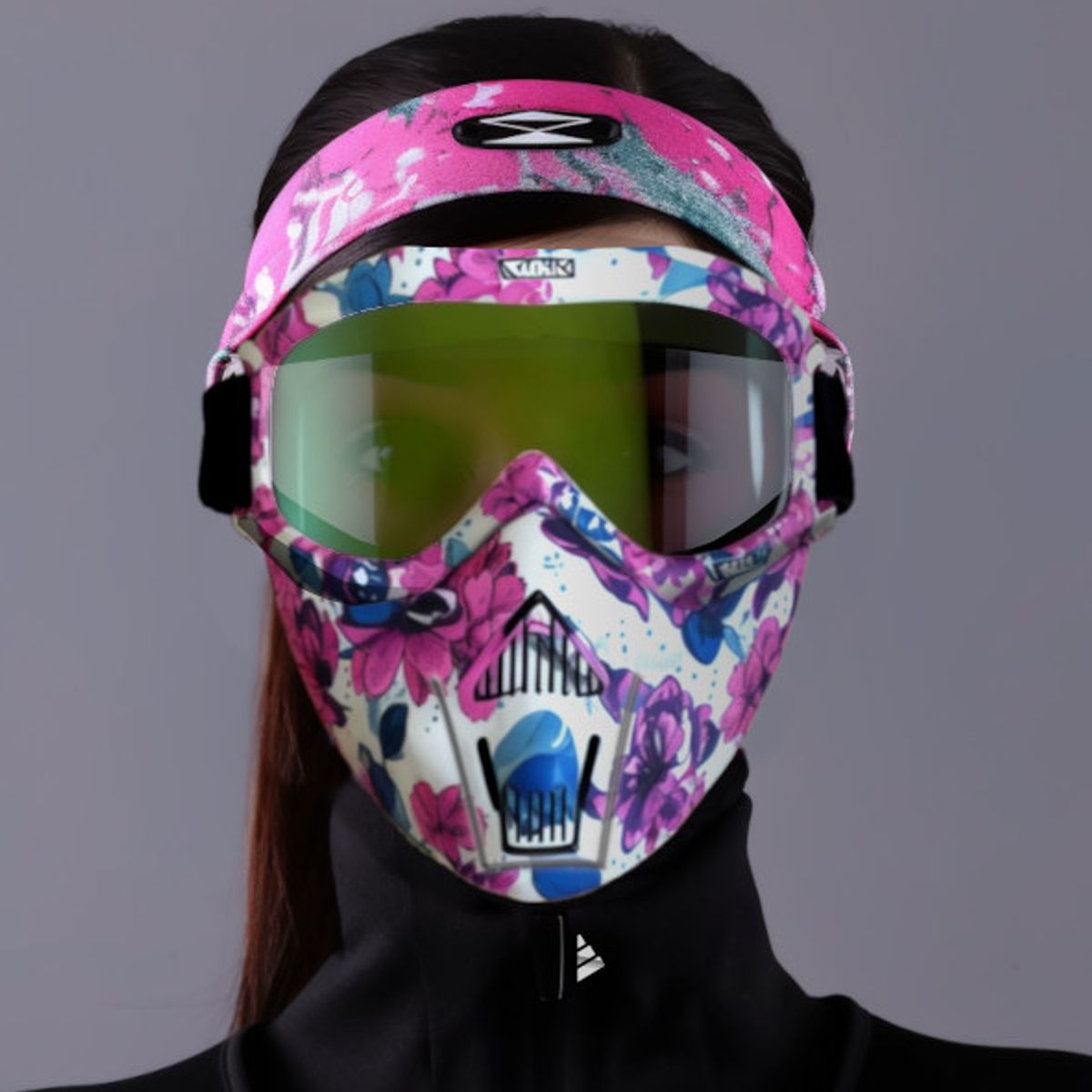 GENERICO - Lentes Full Face Corta Viento Deportivo Moto Bici Anti Polvo