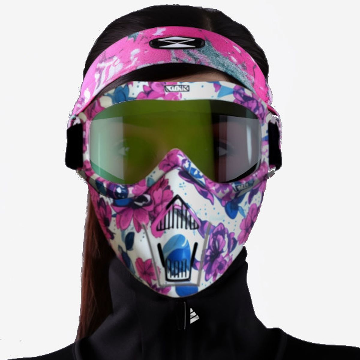 GENERICO - Lentes Full Face Corta Viento Deportivo Moto Bici Anti Polvo