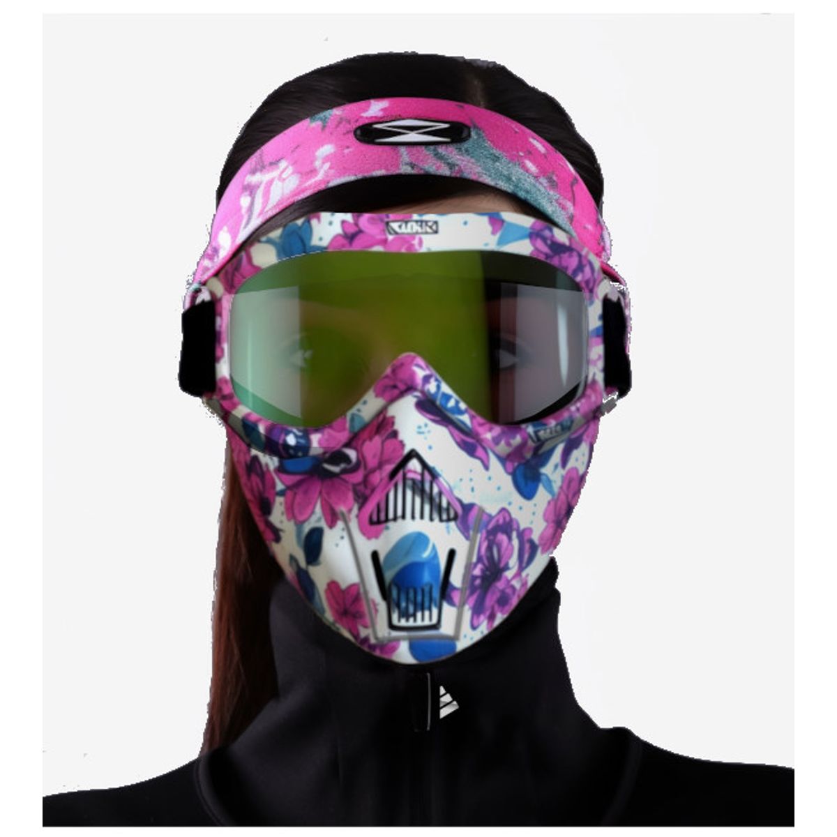 GENERICO - Lentes Full Face Corta Viento Deportivo Moto Bici Anti Polvo