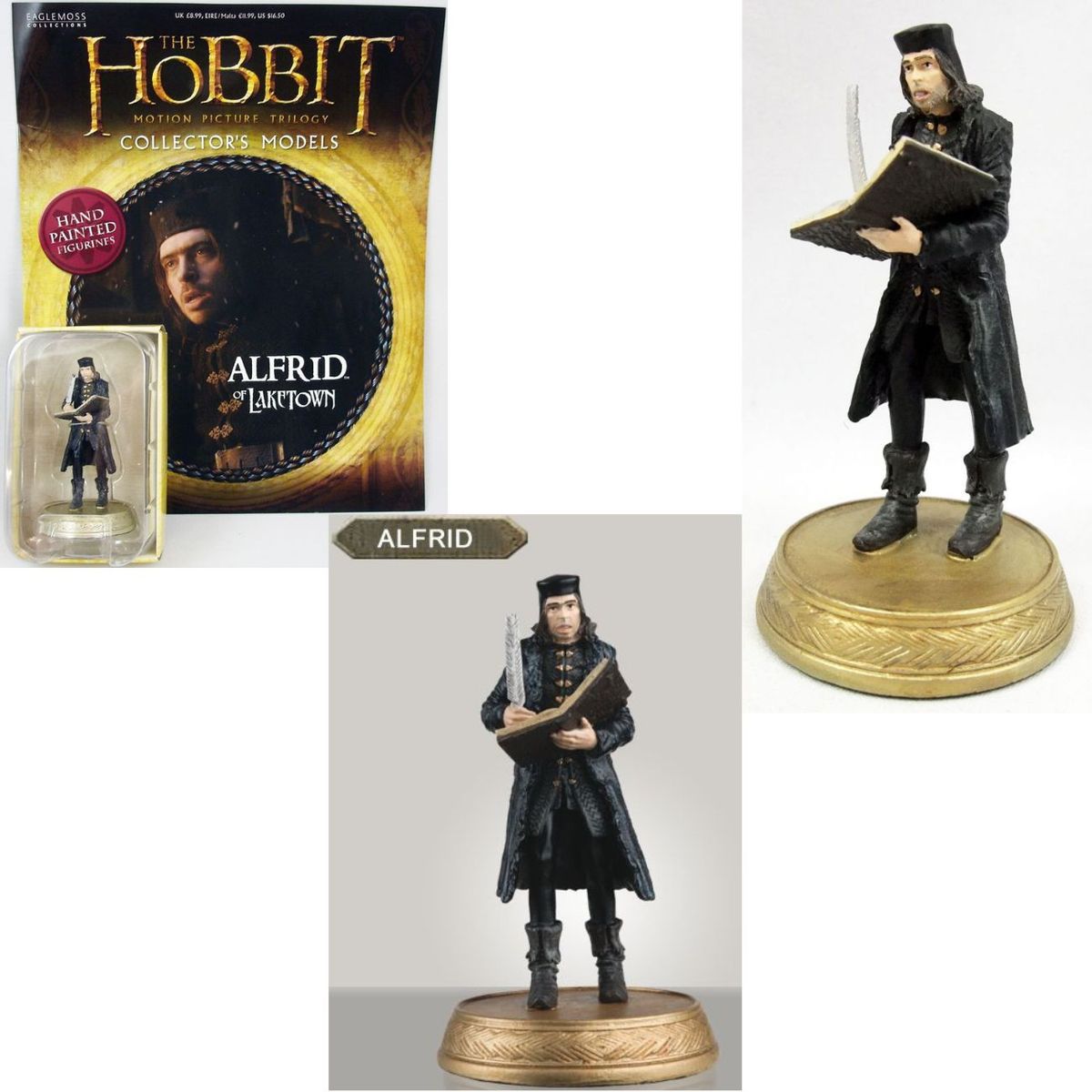 EAGLEMOSS - Hobbit Estatua Alfrid Laketown Con Revista - Eaglemoss Hero
