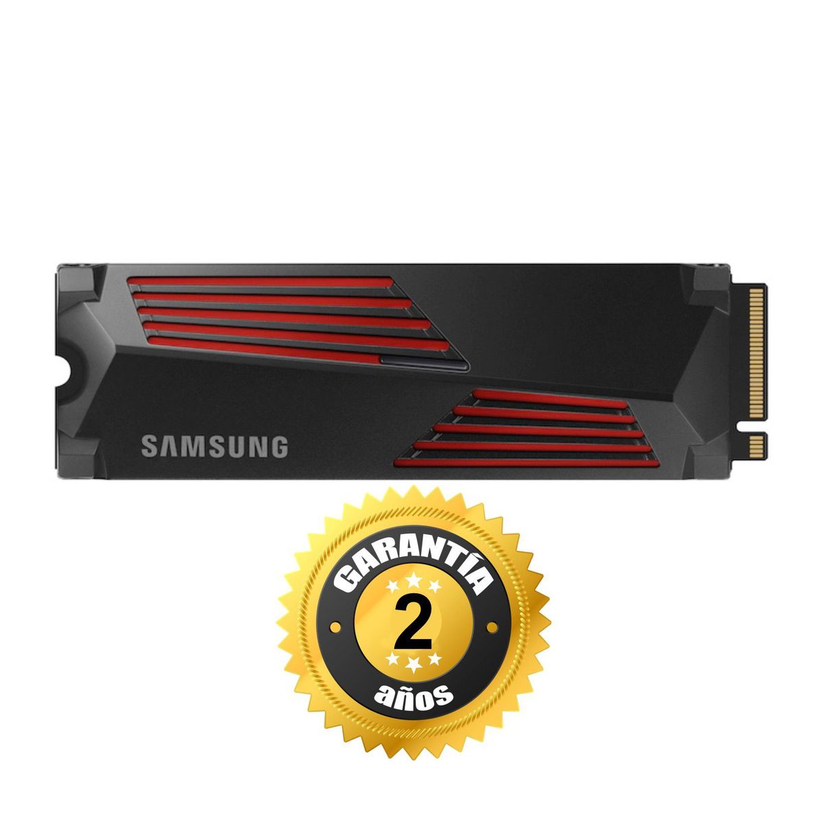 SAMSUNG - Disco Solido Samsung 990 Pro 1tb M.2 Nvme Ps5 Pc PCI 4.0 + disipador