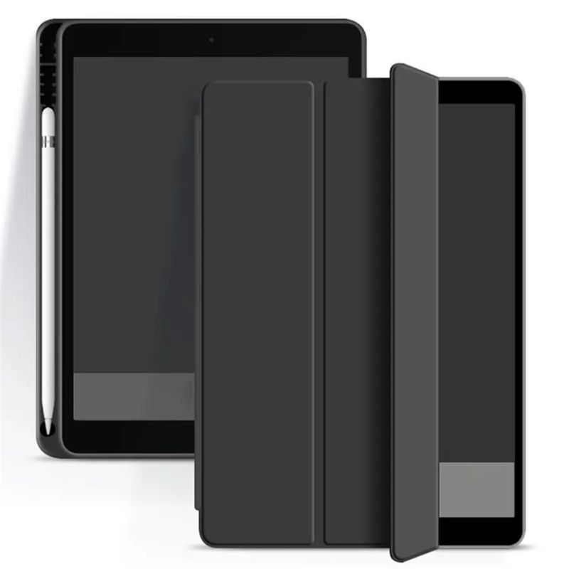 GENERICO - Funda Smart Cover con Porta Lapiz para Ipad 10ma gen. 10,9" 2022 Negro