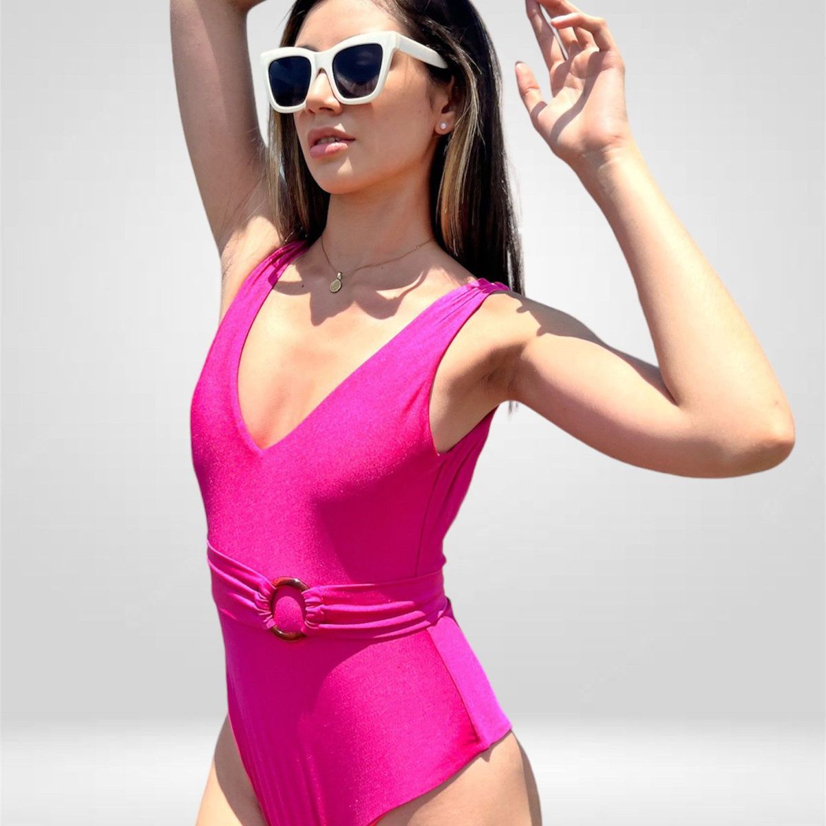 KUKUYU - Ropa de baño entera para mujer reversible Sabina