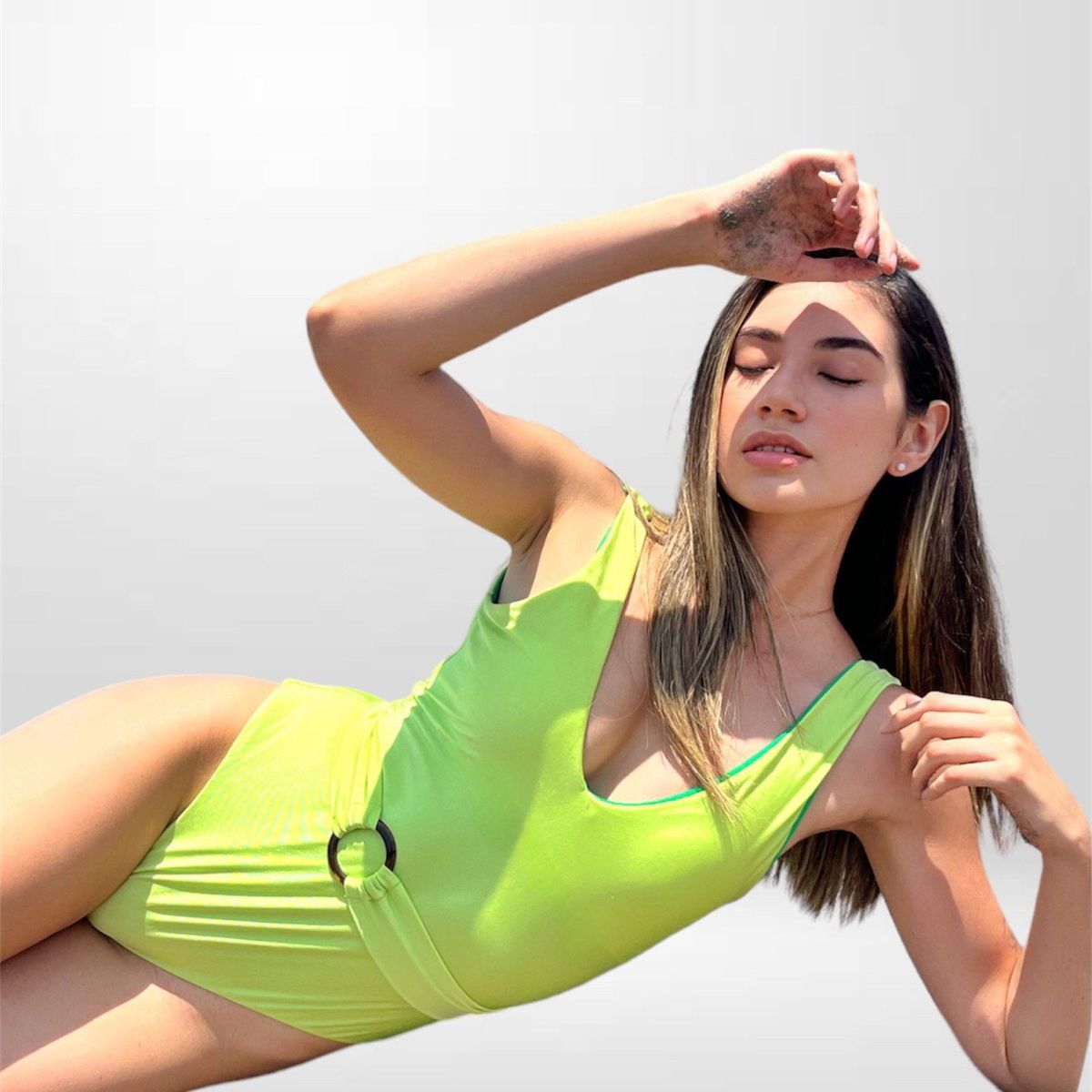 KUKUYU - Ropa de baño entera para mujer reversible Sabina