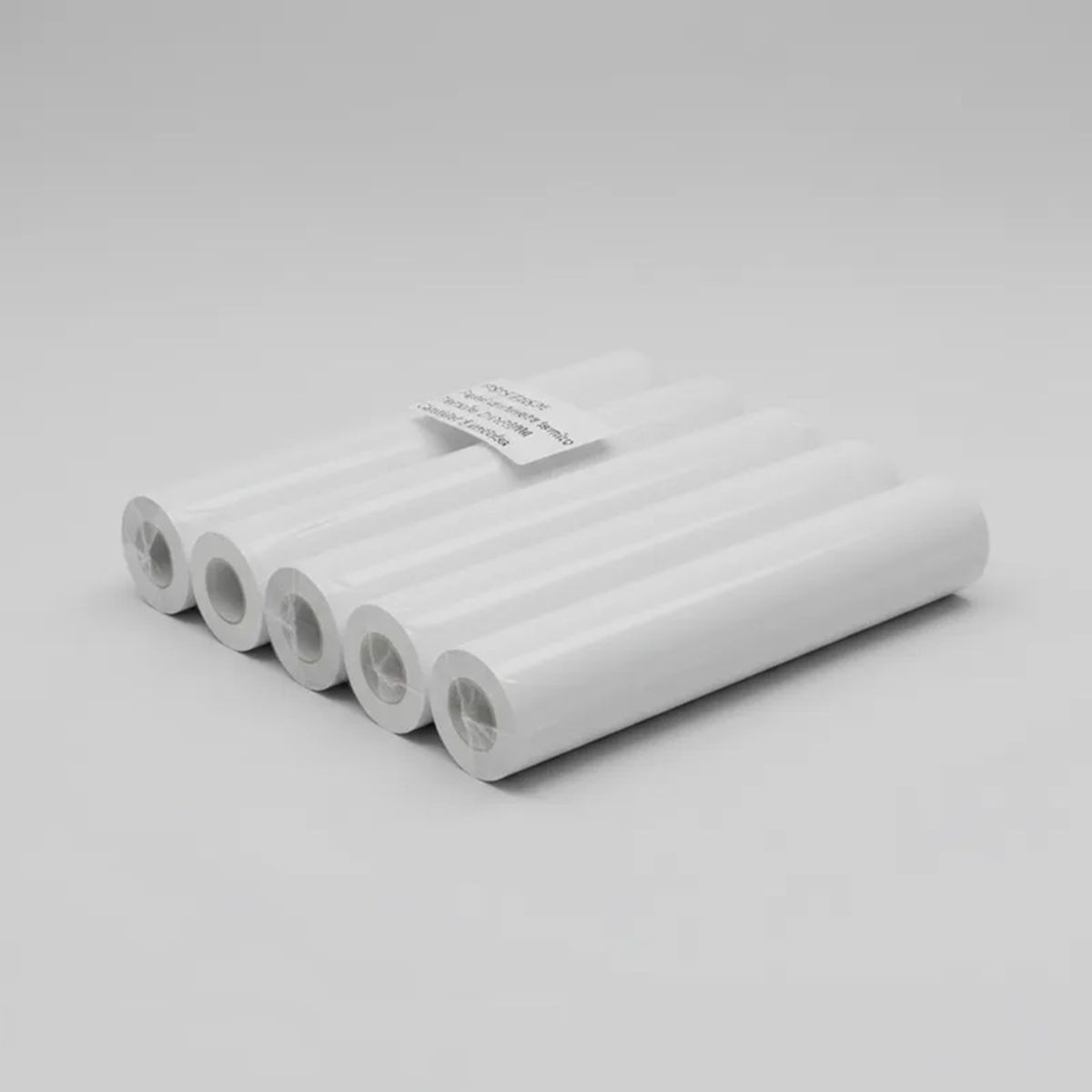 JPSYSTEMS - Paquete 5 rollos A4 contómetro papel térmico 210x35mm 55g