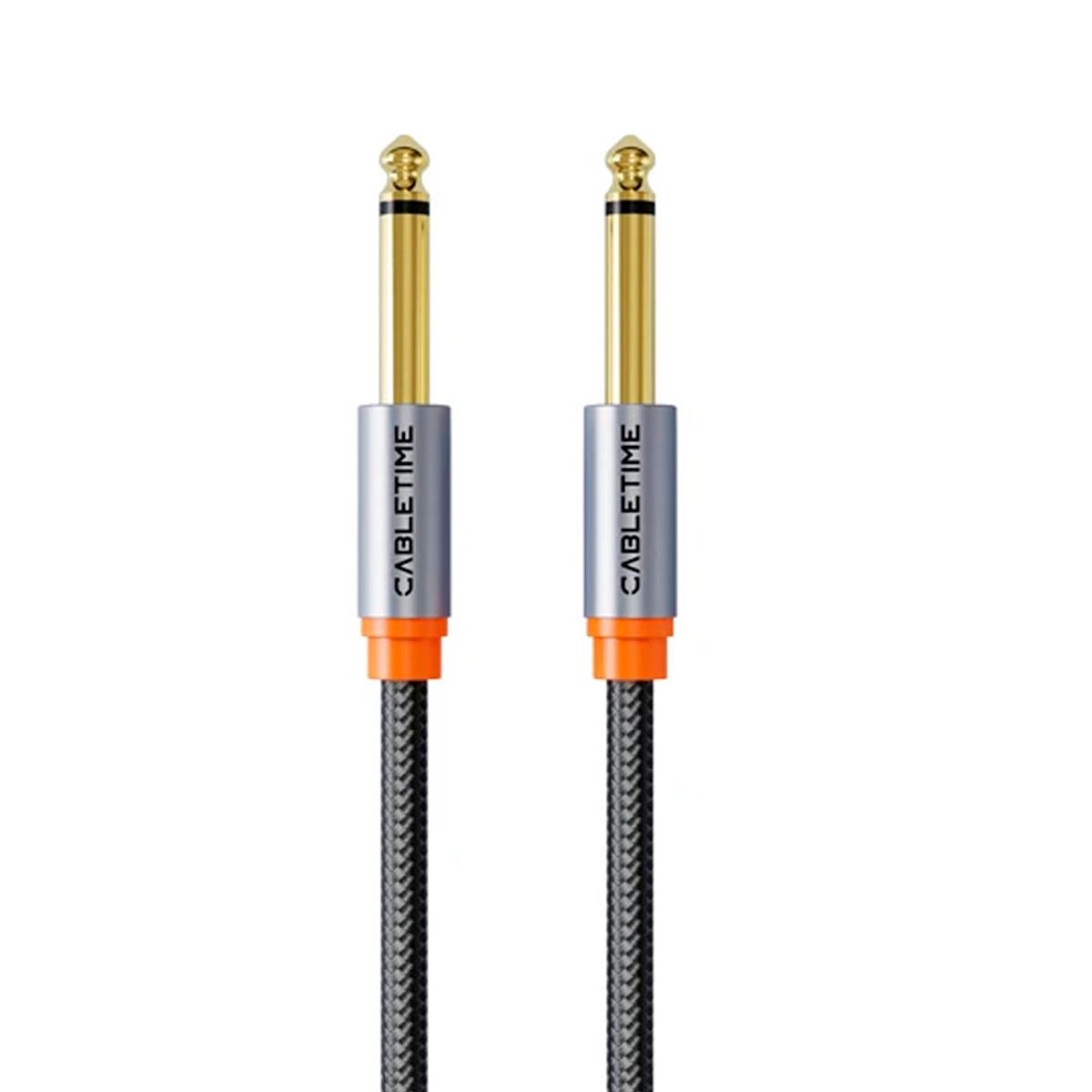 VENTION - Cable 3m Jack Mono Audio Premium Macho Nylon 635mm Ts Mp3